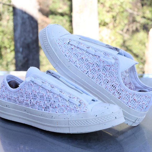Converse Chuck 70 Low White Crochet Women’s Size 9 - Picture 6 of 11